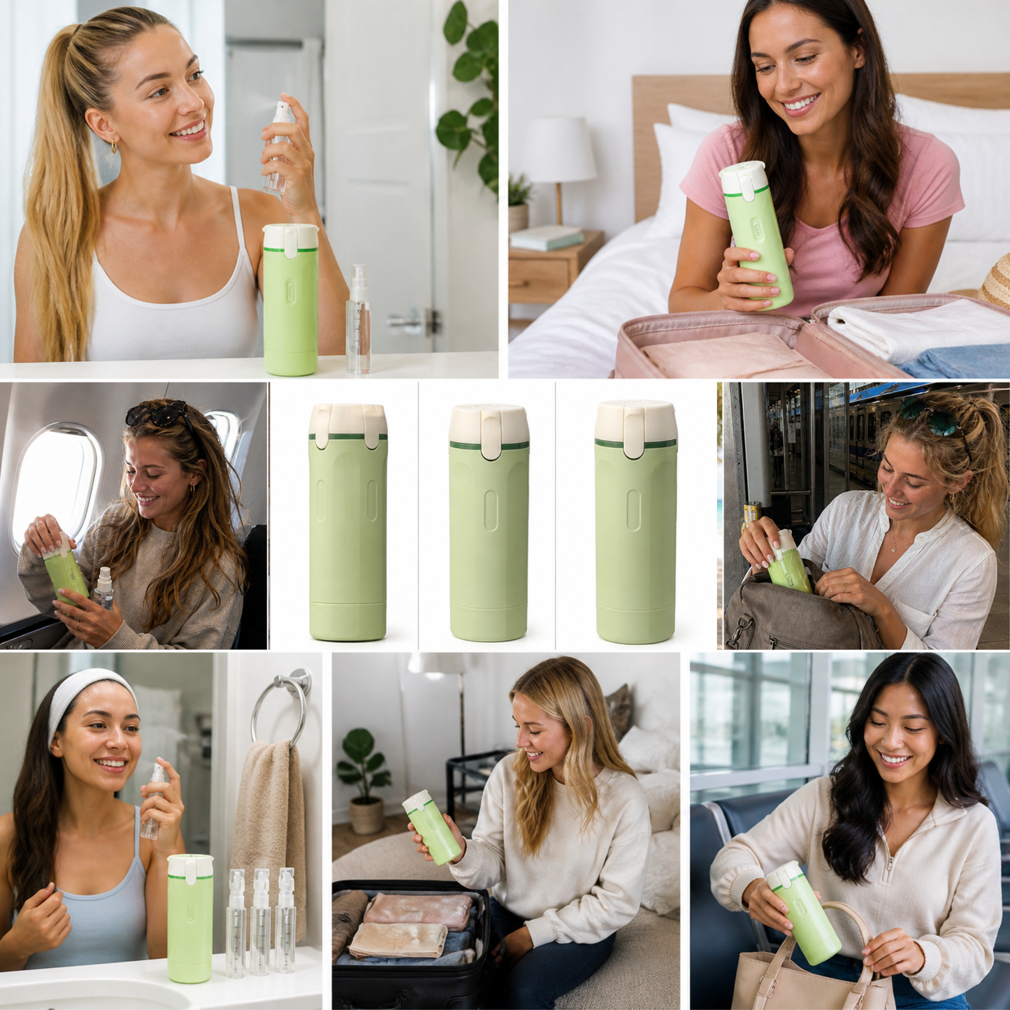 JetSet 4- Portable Leakproof Travel Bottle Dispenser