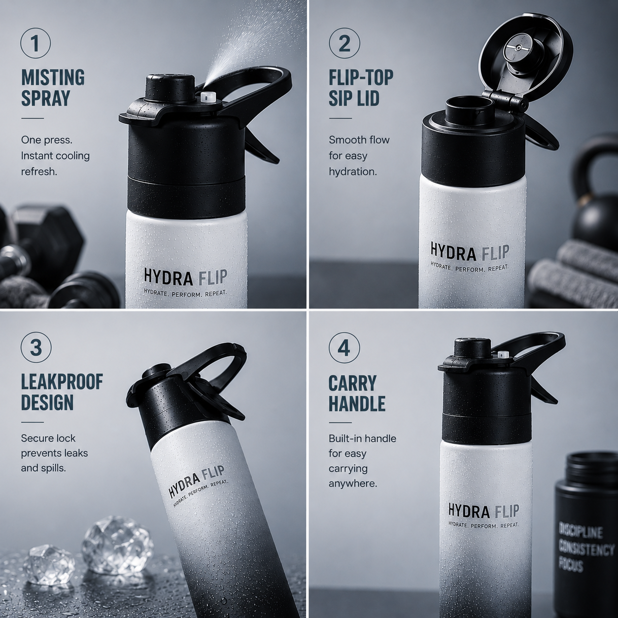 Hydra Flip - Hydrate. Mist. Repeat