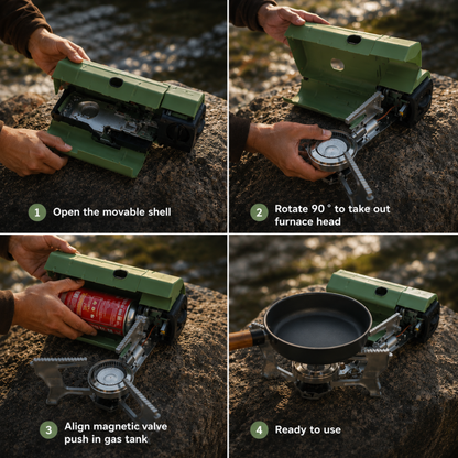 FOLDFLAME™  Fuel Your Journey