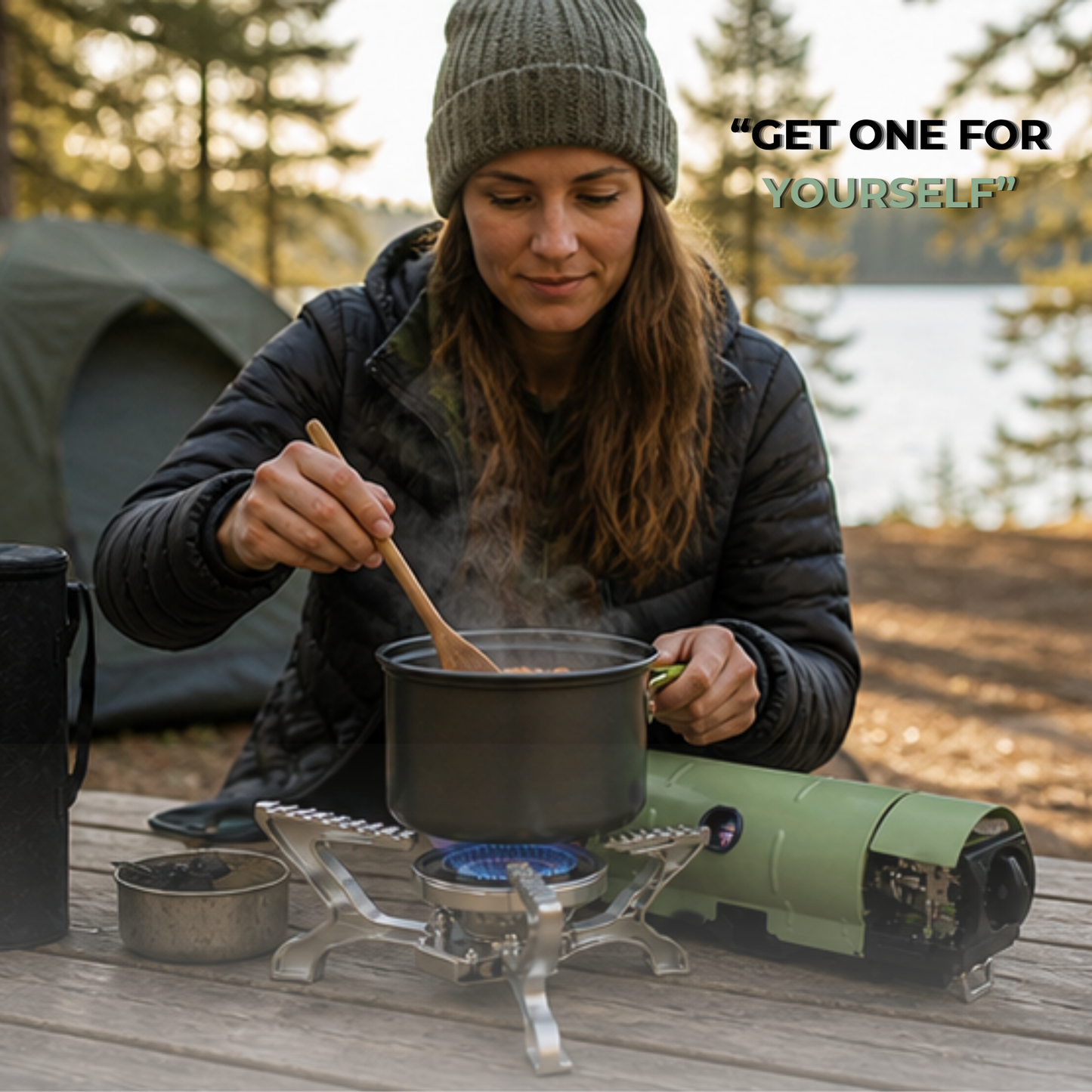FoldFlame 2600- Portable Stove for Camping