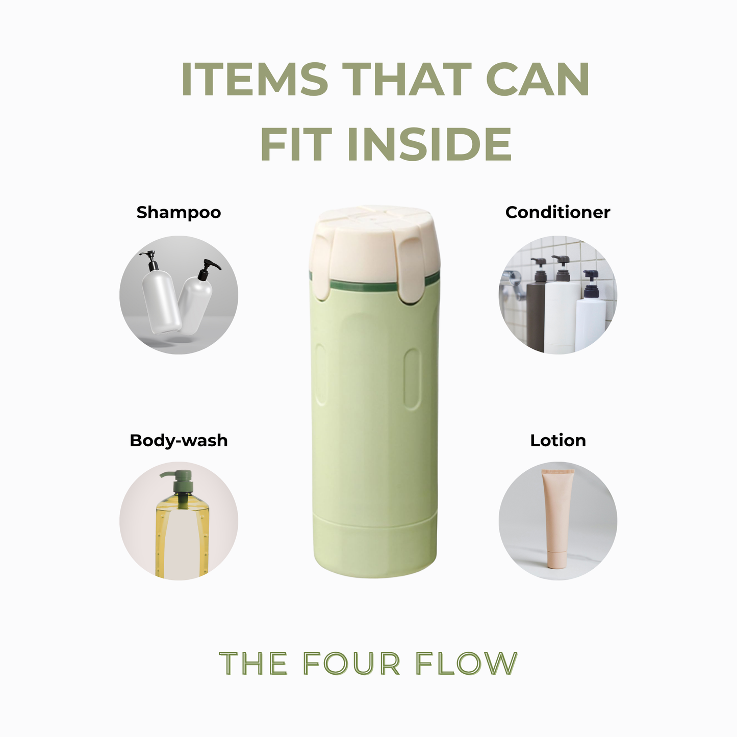 JetSet 4- Portable Leakproof Travel Bottle Dispenser