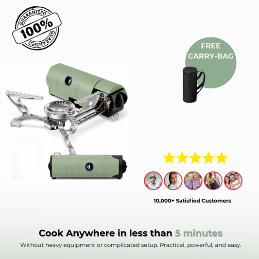 FoldFlame 2600- Portable Stove for Camping